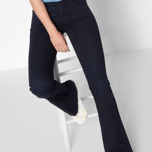 7 For All Mankind Slim Trouser BLACK jean